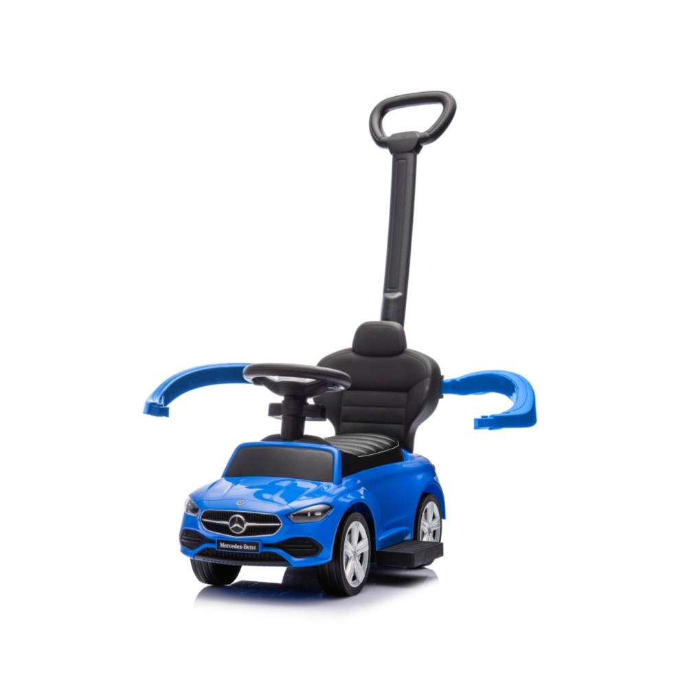 Pojazd z rączką MERCEDES C-Class Deluxe Blue
