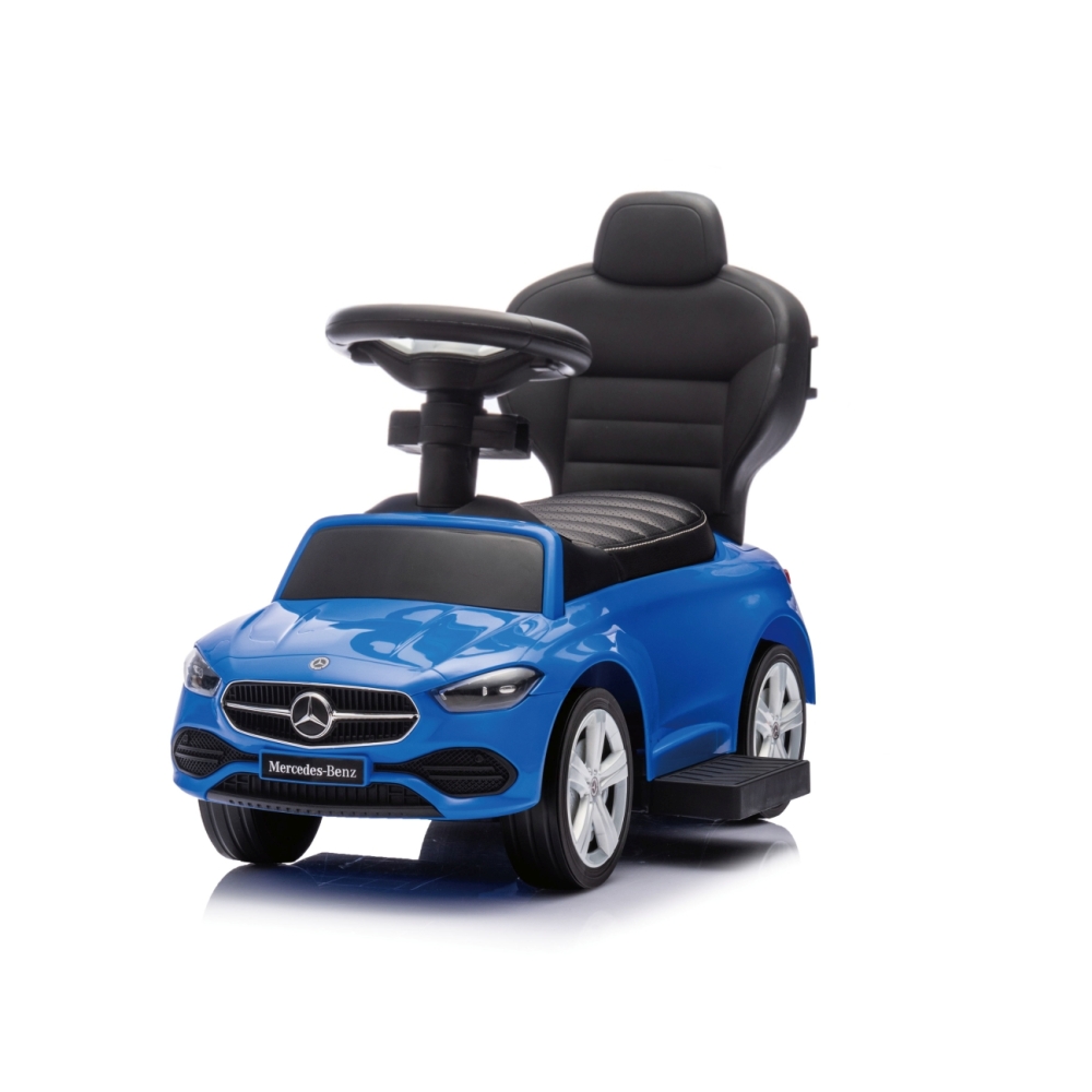 Pojazd z rączką MERCEDES C-Class Deluxe Blue