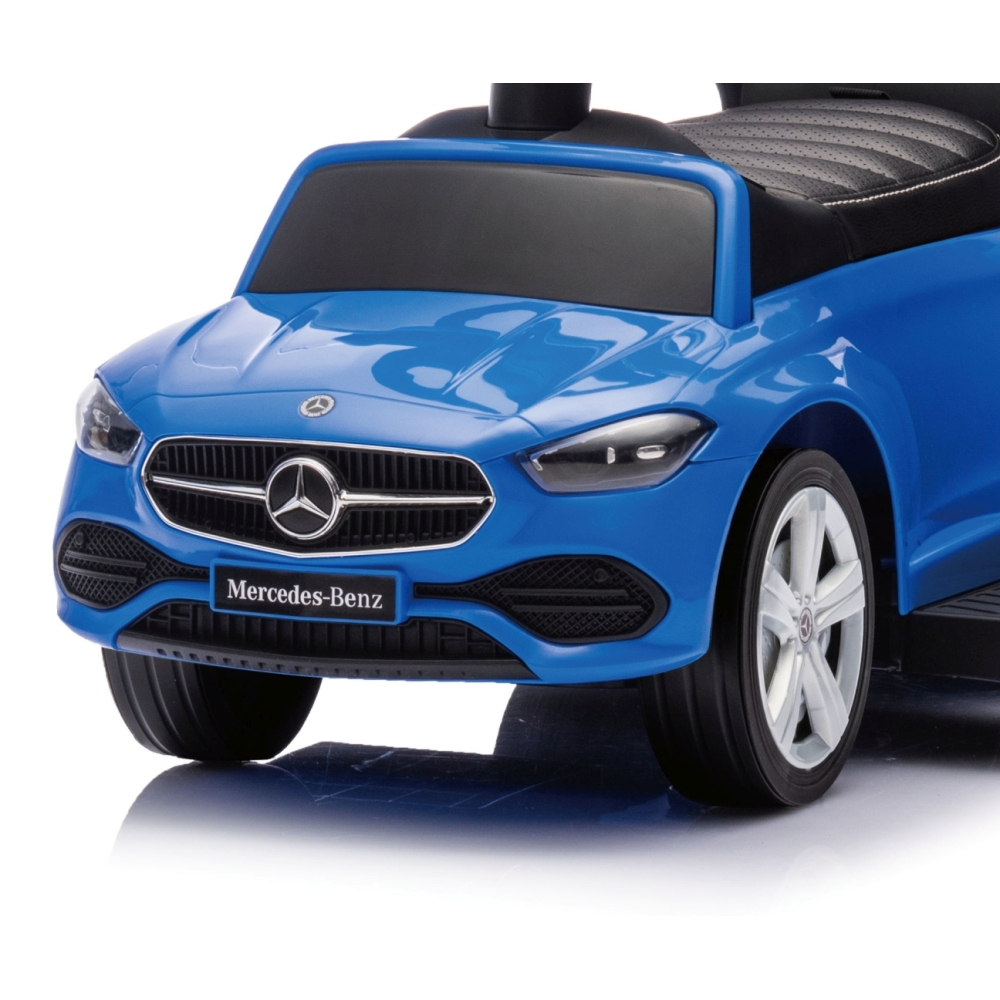 Pojazd z rączką MERCEDES C-Class Deluxe Blue