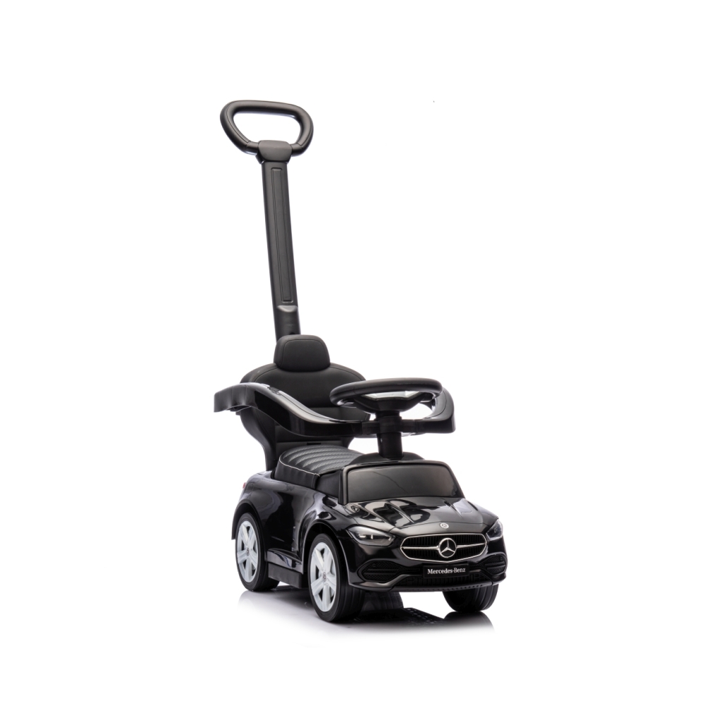Paspiriama mašinėlė MERCEDES C-Class Deluxe, Black-Judėjimui, Paspiriamosios mašinėlės ir jų priedai, Paspiriamos mašinėlės-e-va
