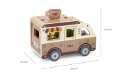 VIGA Food truck Drewniane Auto Kawiarnia Cukiernia					