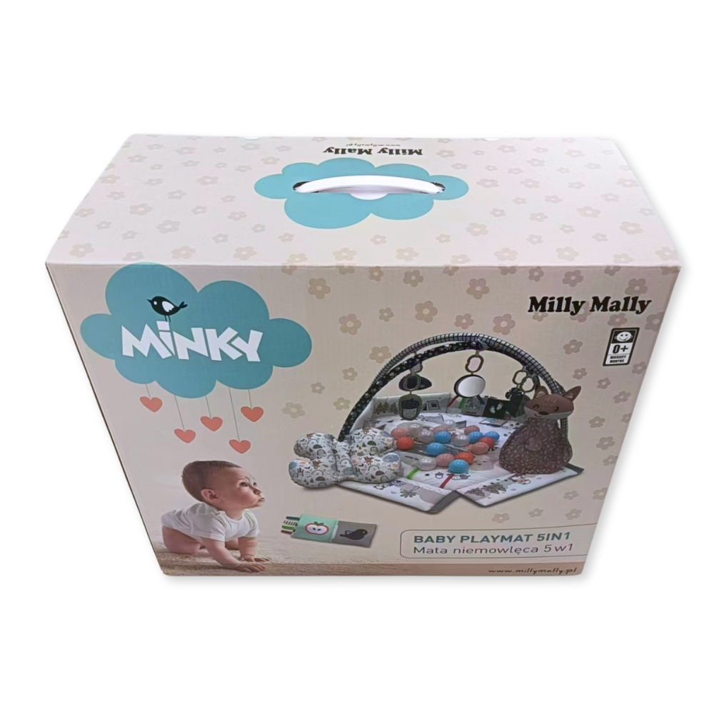 Milly Mally Mokomasis kilimėlis kūdikiams 5in1 Minky