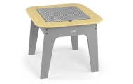 Zestaw mebli Olaf Blocks - Stolik i dwa krzesełka Dark Grey