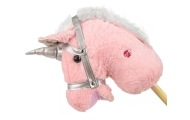 "Hobby Stick Horse" ryškiai rožinis