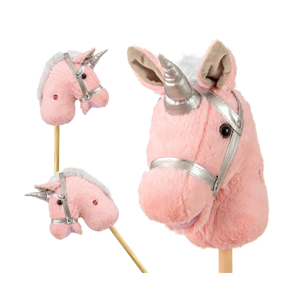 Hobby Koń na Kiju Light Pink