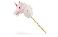 Žaislinis arklys ant pagalio Milly Mally Hobby, White
