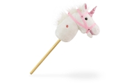Žaislinis arklys ant pagalio Milly Mally Hobby, White
