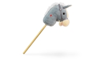 Žaislinis arklys ant pagalio Milly Mally Hobby, Grey