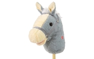 Žaislinis arklys ant pagalio Milly Mally Hobby, Grey
