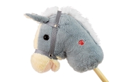 Žaislinis arklys ant pagalio Milly Mally Hobby, Grey