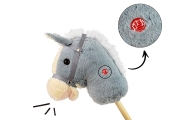 Hobby Koń na Kiju Grey