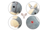 Hobby Koń na Kiju Grey