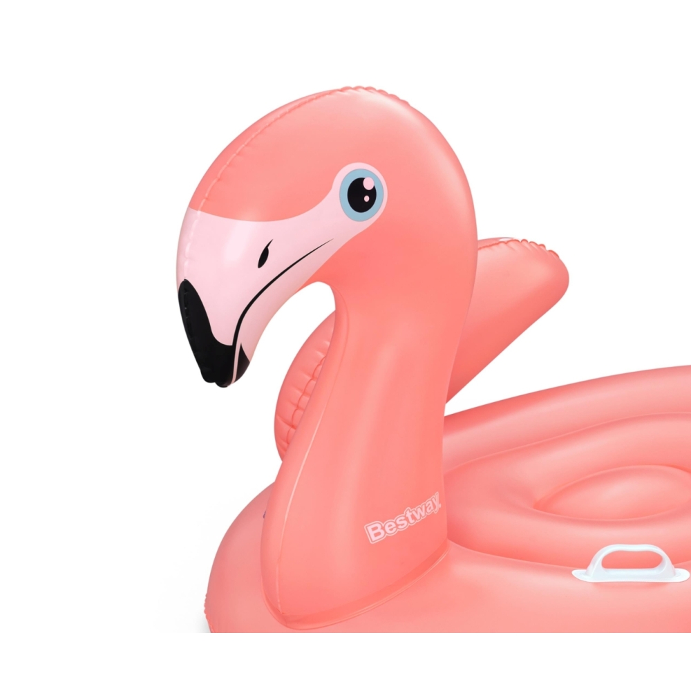 Pripučiamas flamingas 138 x107 cm Bestway 41525-Žaislai, Lauko žaislai, Pripučiami ratai, žaislai, čiužiniai-e-vaikas