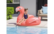 Pripučiamas flamingas 138 x107 cm Bestway 41525-Žaislai, Lauko žaislai, Pripučiami ratai, žaislai, čiužiniai-e-vaikas