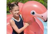 Pripučiamas flamingas 138 x107 cm Bestway 41525-Žaislai, Lauko žaislai, Pripučiami ratai, žaislai, čiužiniai-e-vaikas