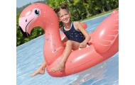 Pripučiamas flamingas 138 x107 cm Bestway 41525-Žaislai, Lauko žaislai, Pripučiami ratai, žaislai, čiužiniai-e-vaikas