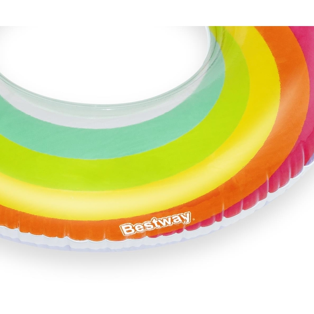 Inflatable Swimming Ring 107 cm Rainbow Bestway 43647