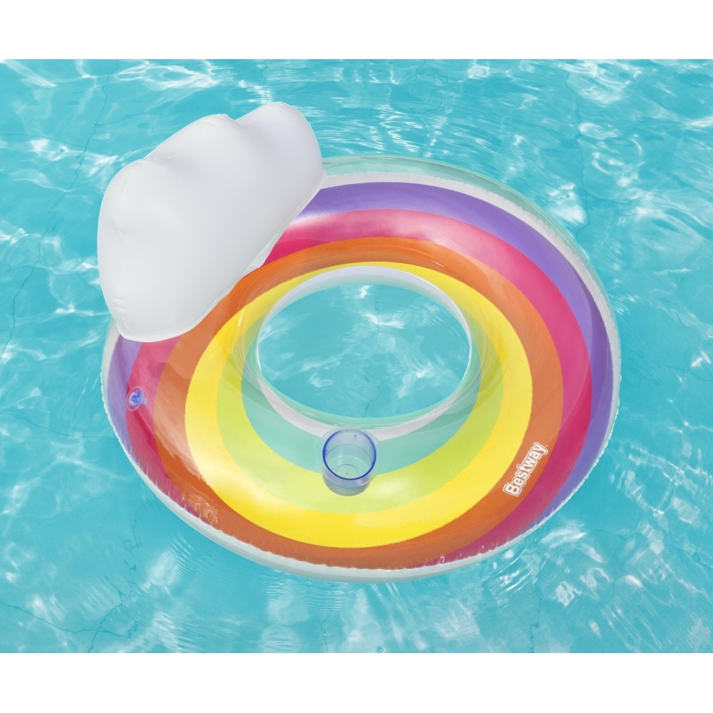 Inflatable Swimming Ring 107 cm Rainbow Bestway 43647