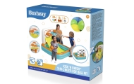 Daugiafunkcis pripučiamas baseinas su krepšinio ir futbolo kamuoliais Bestway 52728, 1,20 m x 1