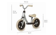 Qplay Rowerek Biegowy Trainer Silver