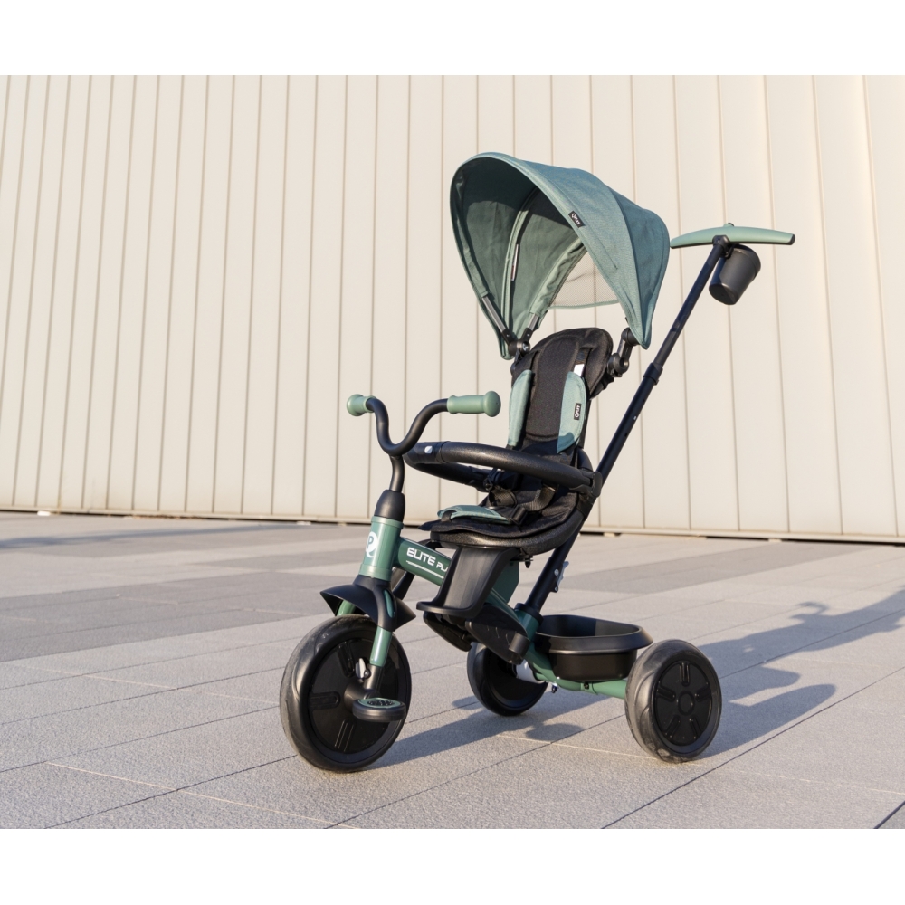 Qplay Rowerek Trójkołowy Elite Platinum Green