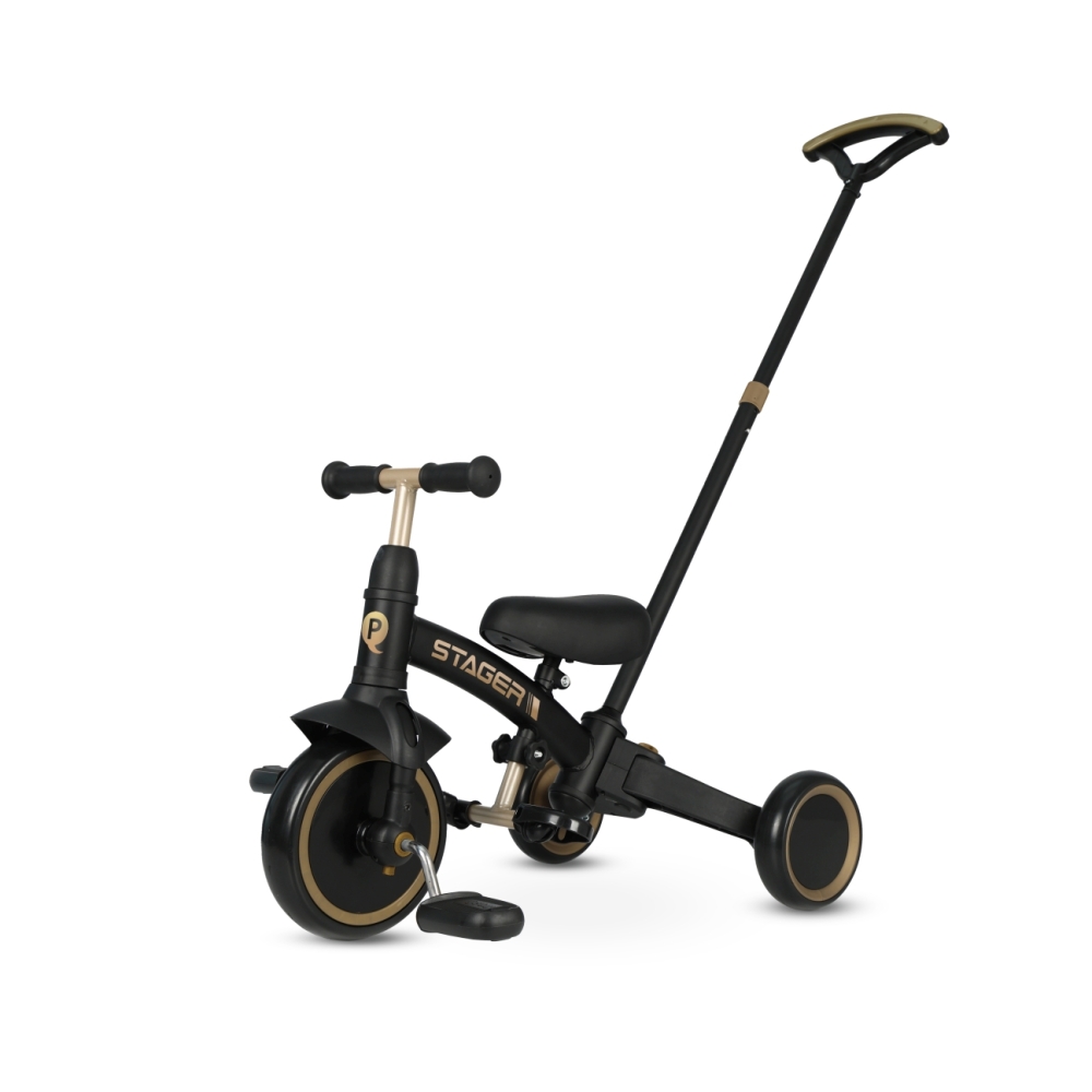 Triratis Qplay Stager 3w1, Platinum-Judėjimui, Triratukai vaikams-e-vaikas