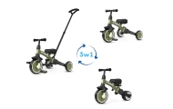 Qplay Rowerek Trójkołowy Stager 3w1 Green