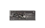 Qplay Rowerek Trójkołowy Stager 3w1 Brown