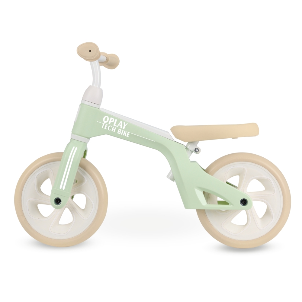 Balansinis dviratis Qplay Bike Tech, Mint-Judėjimui, Balansiniai dviratukai-e-vaikas