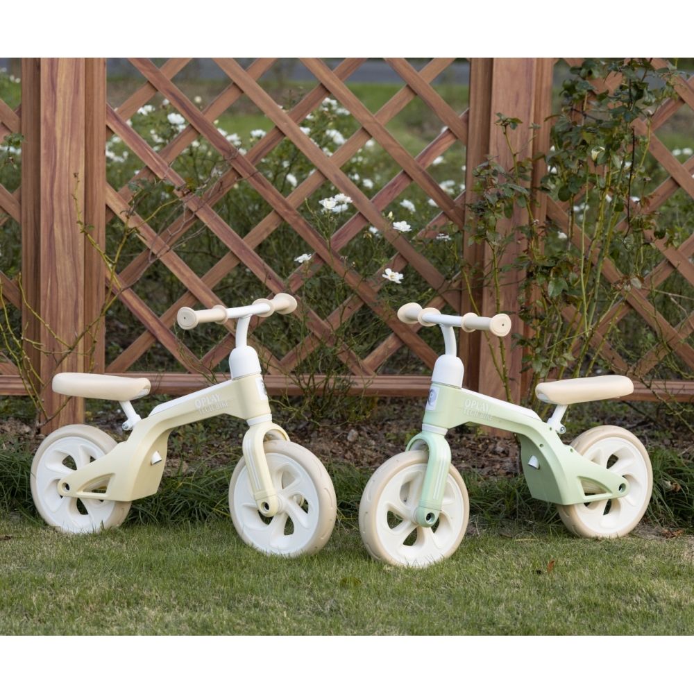 Balansinis dviratis Qplay Bike Tech, Mint-Judėjimui, Balansiniai dviratukai-e-vaikas