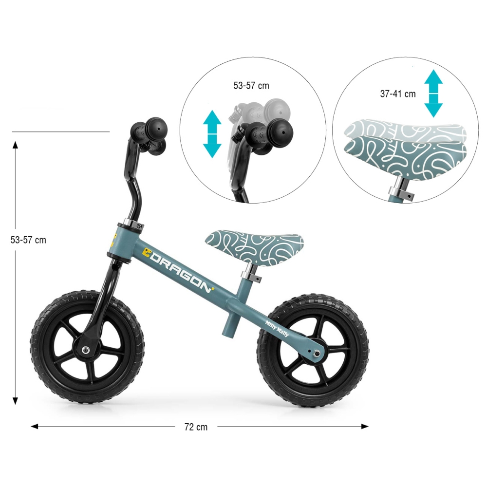 Balansinis dviratis Dragon Denim