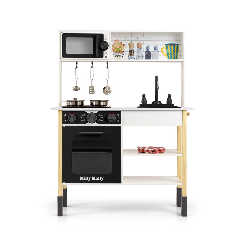 Medinė virtuvė Astrid Black