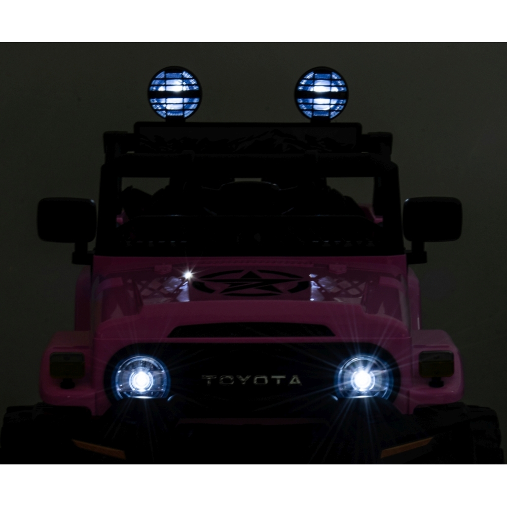 Pojazd na akumulator Toyota FJ Cruiser Pink
