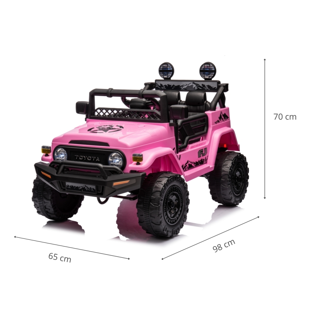 Pojazd na akumulator Toyota FJ Cruiser Pink