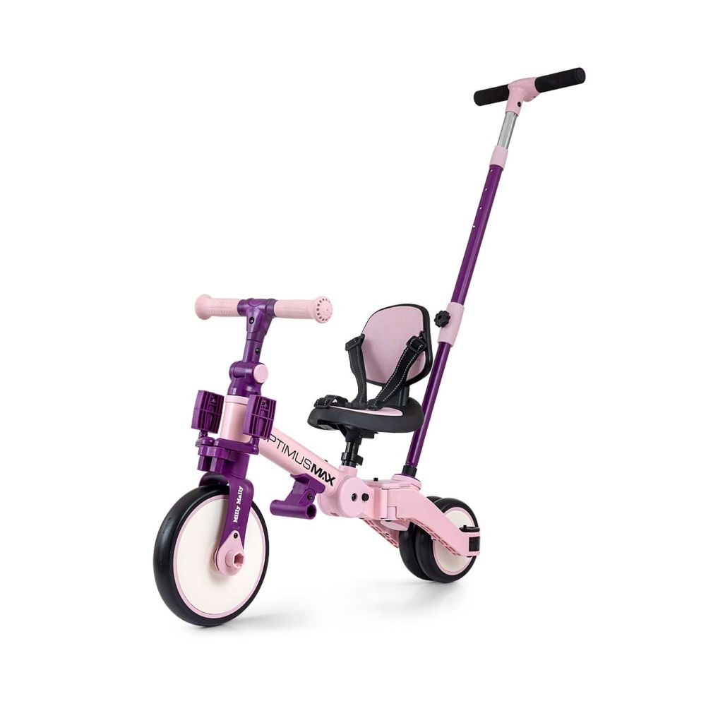 Rowerek 5w1 Optimus Max Pink