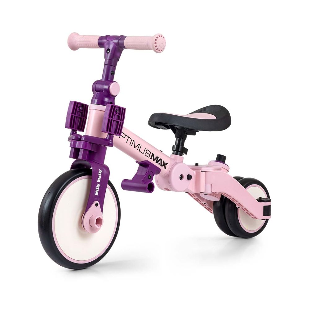 Rowerek 5w1 Optimus Max Pink