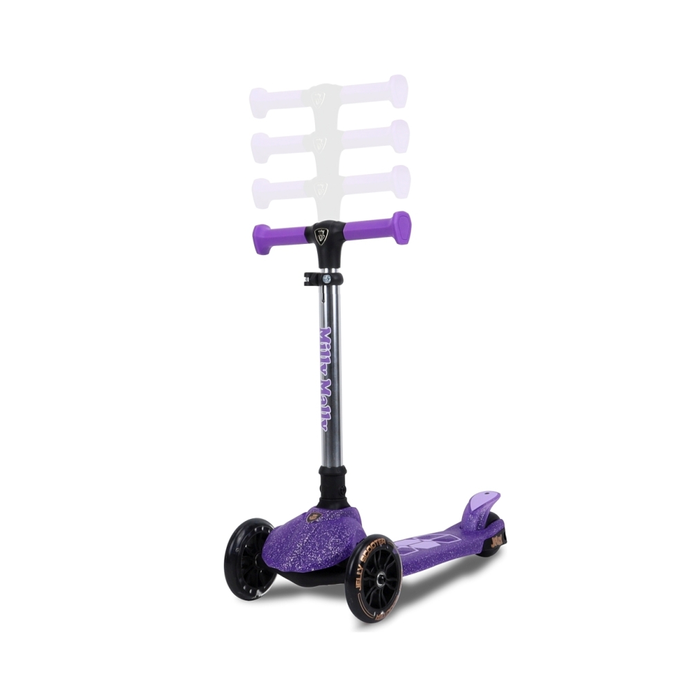 Paspirtukas Scooter Jelly, Violet-Judėjimui, Paspirtukai vaikams-e-vaikas