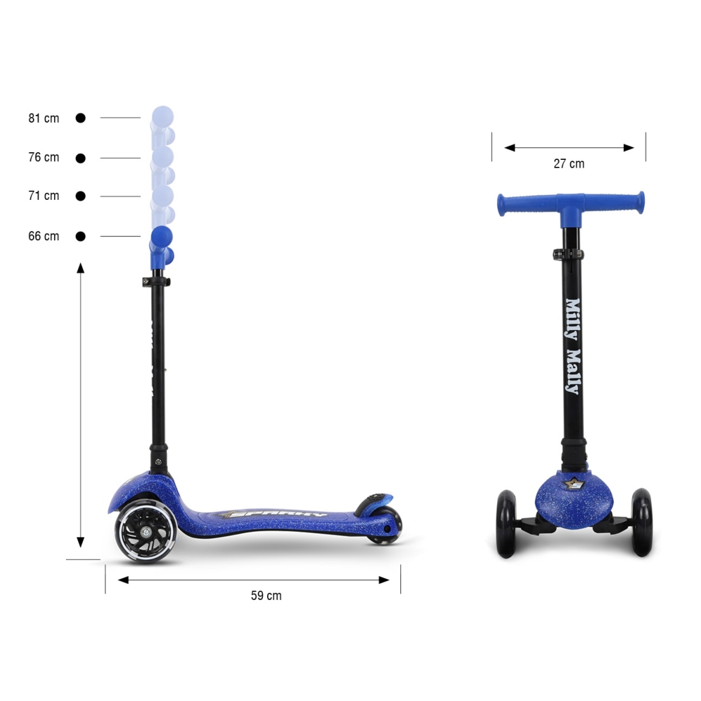 Paspirtukas Sparky, Blue-Judėjimui, Paspirtukai vaikams-e-vaikas