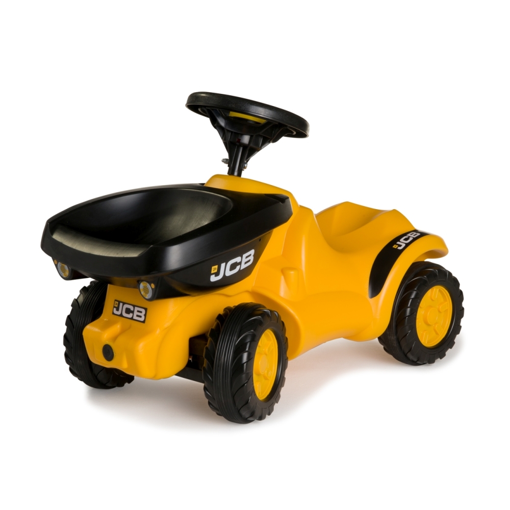 Paspiriama mašinėlė Rolly Toys 135646 Rolly MiniTrac savivartis sunkvežimis JCB Rider-Judėjimui, Paspiriamosios mašinėlės ir jų 
