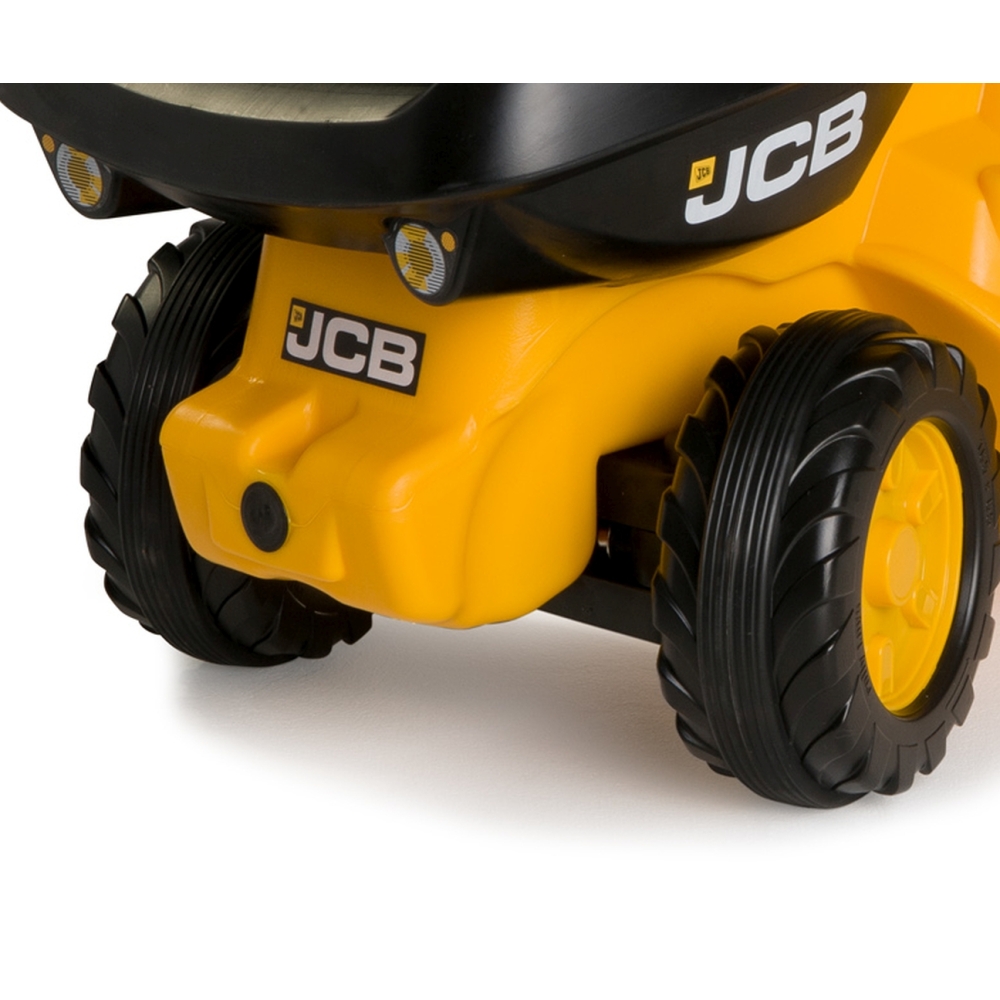 Paspiriama mašinėlė Rolly Toys 135646 Rolly MiniTrac savivartis sunkvežimis JCB Rider-Judėjimui, Paspiriamosios mašinėlės ir jų 