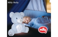 Pliušinis žaislas su projektoriumi Milly Bear Blue-Miegui, Žaislai, Migdukai ir karuselės, Kūdikiams, Miego žaislai-e-vaikas