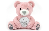 Pliušinis žaislas su projektoriumi Milly Bear Pink-Miegui, Žaislai, Migdukai ir karuselės, Kūdikiams, Miego žaislai-e-vaikas