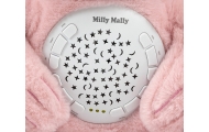Pliušinis žaislas su projektoriumi Milly Bear Pink-Miegui, Žaislai, Migdukai ir karuselės, Kūdikiams, Miego žaislai-e-vaikas