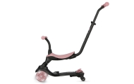 Paspirtukas Qplay Sema Evo 3in1, Coral Pink-Judėjimui, Paspirtukai vaikams-e-vaikas