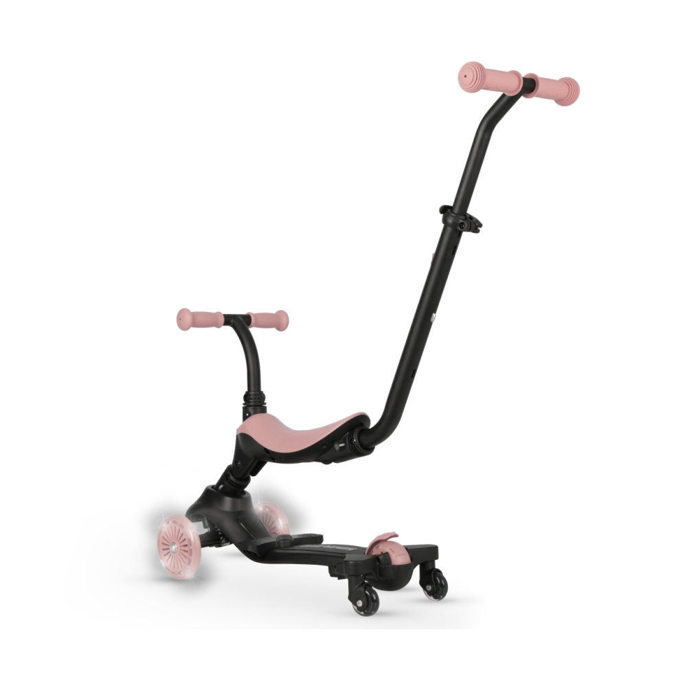Qplay Hulajnoga Sema Evo 3w1 Coral Pink