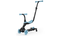 Paspirtukas Qplay Sema Evo 3in1, Sky Blue-Judėjimui, Paspirtukai vaikams-e-vaikas