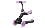Paspirtukas Qplay Sema Evo 3in1, Violet-Judėjimui, Paspirtukai vaikams-e-vaikas
