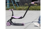 Paspirtukas Qplay Sema Evo 3in1, Violet-Judėjimui, Paspirtukai vaikams-e-vaikas