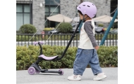 Paspirtukas Qplay Sema Evo 3in1, Violet-Judėjimui, Paspirtukai vaikams-e-vaikas
