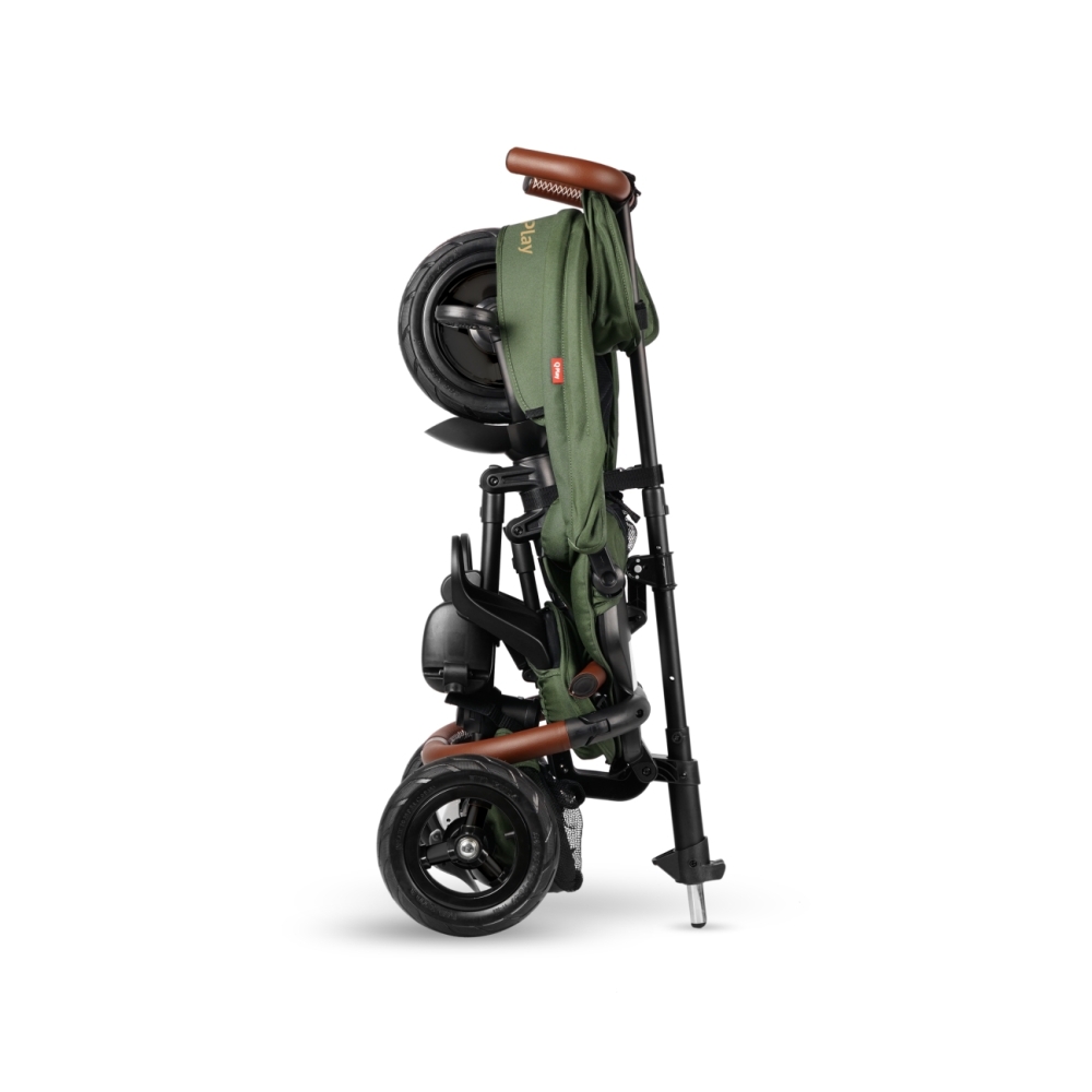 Triratis Qplay Rito Deluxe Rubber, Olive-Judėjimui, Triratukai vaikams-e-vaikas